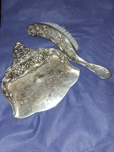 Vtg victorian silver plated - silver,