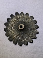 Large 5” Antique Brass Decorative Ceiling Rose