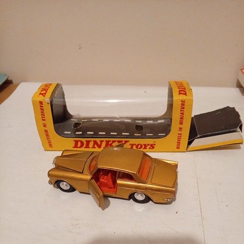 Dinky gold rolls - dinky, royce