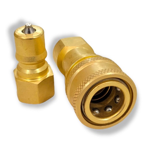 Brass quick disconnect - brass,