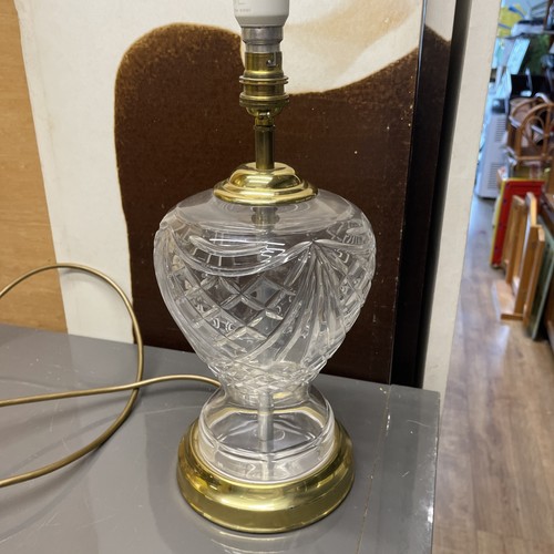Tyrone crystal table lamp - tyrone,