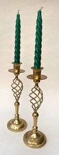Pair of Vintage Brass Effect
