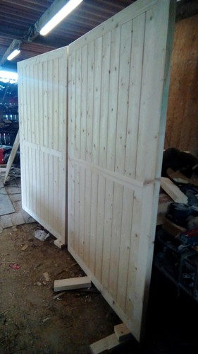 Wooden drive way gates - drive,
