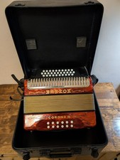 Hohner Corona III Bb/Eb/Ab - 3 Row / 12 Bass - Diatonic Accordion