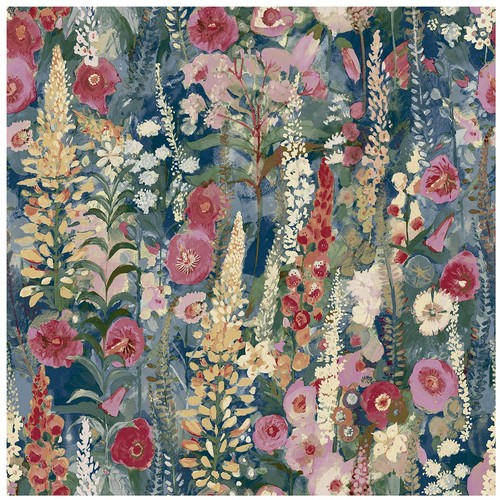 Watercolour floral wallpaper - floral,