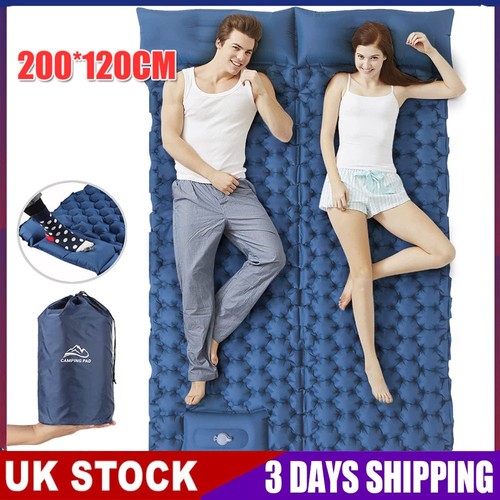 Double camping mat 10cm thick - camping,