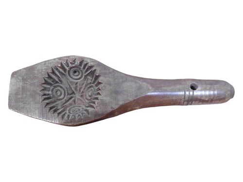 Antique french treen butter - antique,