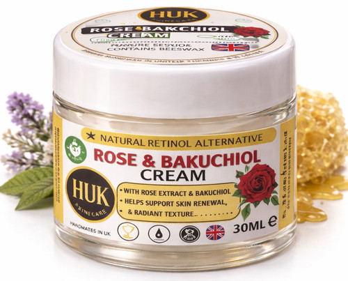 Rose bakuchiol cream - bakuchiol, natural