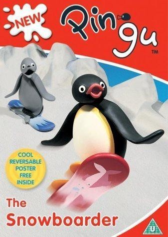 Pingu the snowboarder - pingu,