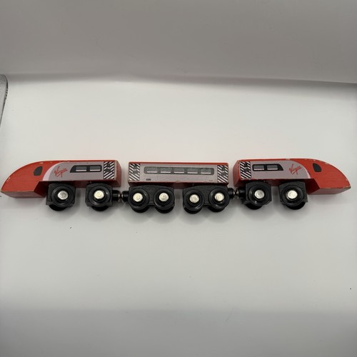 Wooden train track virgin - track,