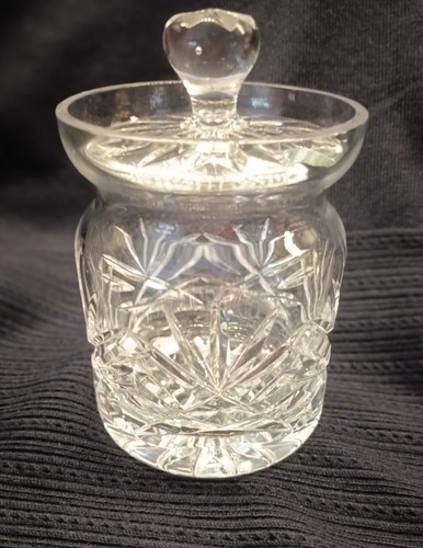 Cavan ireland crystal jam jar - ireland,