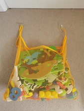 Jolly Jumper Bath Toys & Organizer – Kids Water Toys with Storage Net – Fun...