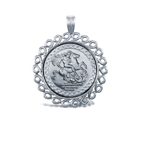 Sovereign ring sterling silver - sovereign,