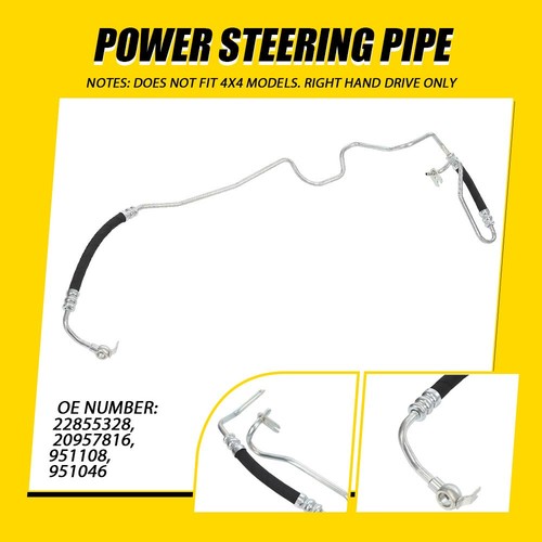 Power steering pipe hose for - power,