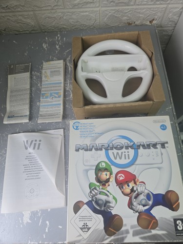 Nintendo wii mario - wii, box