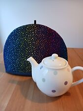Tea cosy, tea pot cosy, large tea cosy, tea cosies, handmade, Stars, Rainbow