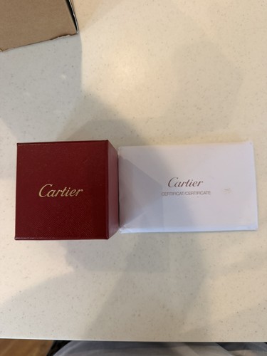 18k cartier diamond set ring - 18k,