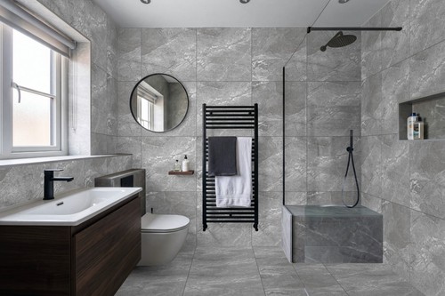 Grey 600x600 porcelain - 600x600, gloss
