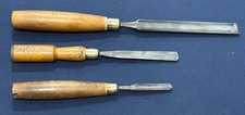 3 Vintage  Carving Gouge