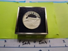 PUNT GUN USED BY MARKET HUNTERS ON BOATS NRA 999 SILVER COIN VERY RARE #D