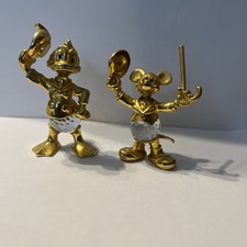 2 Disney Figures Heavy Gold