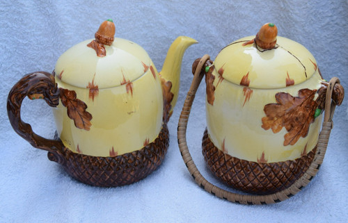 Vintage burleigh ware teapot - vintage,