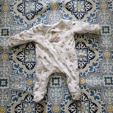 Little Nutmeg padded sleepsuit