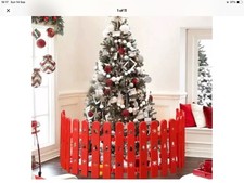 Christmas Tree Picket Fence