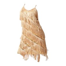 Women's Flapper Dress 1920S Dress Fashion Tassel Fringe Sequin 2XL