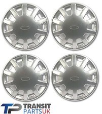FORD TRANSIT MK4 MK5 14" WHEEL HUB CAP TRIM SET X 4 BRAND NEW