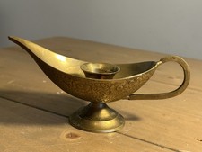 Vintage Indian Brass Oil