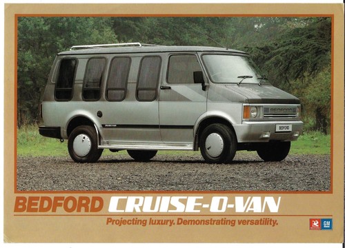 Bedford cruise o van - bedford, cruise-o-van