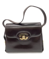 GUCCI OLD GUCCI GG Rocking Semi-Shoulder Bag Brown x Gold