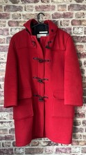 Gloverall Red Duffle Coat UK