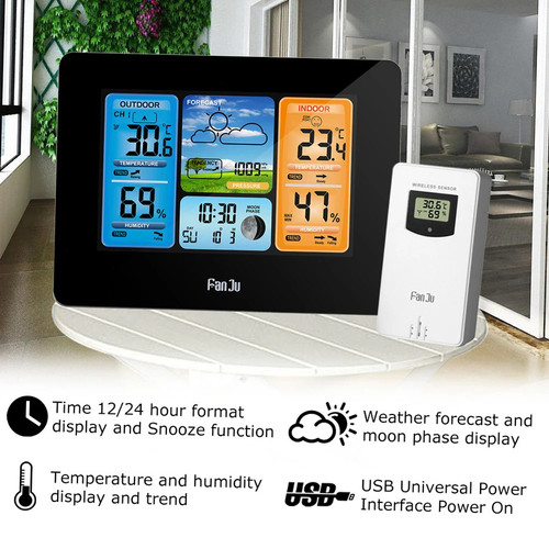 Lcd digital weather - lcd, station