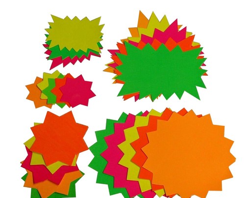 Pack 100 fluorescent - 100, stars