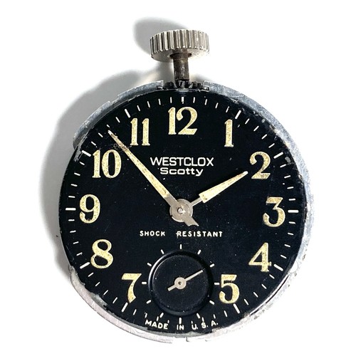 Vintage westclox scotty pocket - vintage,