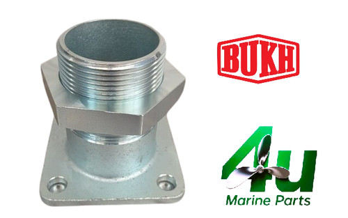 Bukh exhaust flange - bukh,