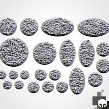 Death Skull bone Base Toppers