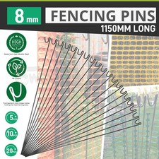 METAL STEEL FENCING PINS