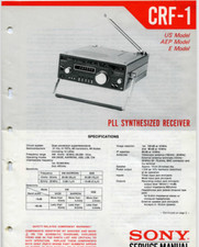 Sony CRF-1 Short wave radio
