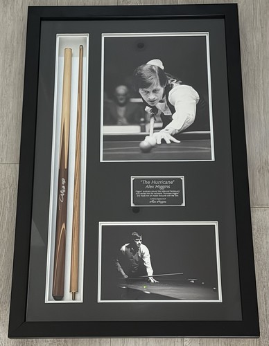 Alex higgins hand signed - higgins,