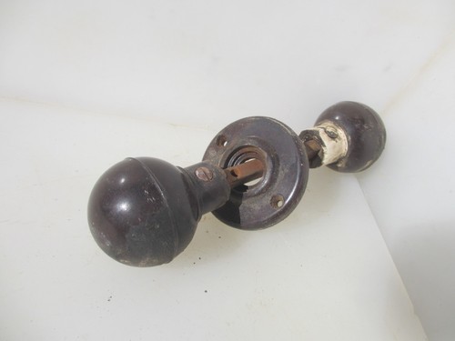 Vintage bakelite door knobs - vintage,