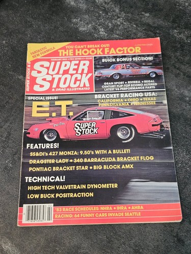 Super stock drag illustrated - stock,
