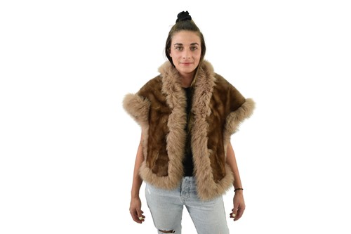 Fur etole mink fox stole - etole,