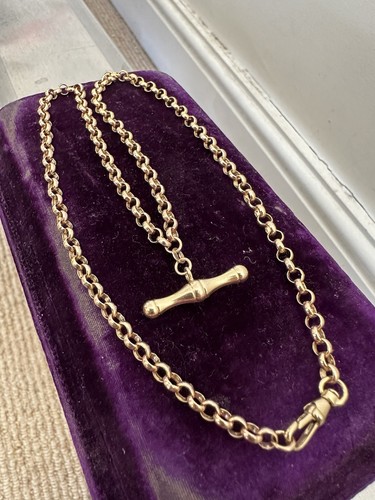 Vintage gold belcher chain - vintage,
