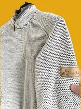 WEIRD FISH Macaroni Knit 1/4