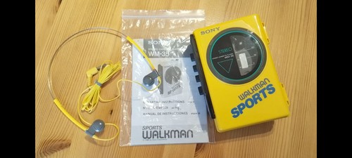 Sony sports walkman with - wm-35,