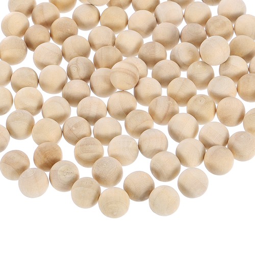 200 pcs wooden - wooden, round