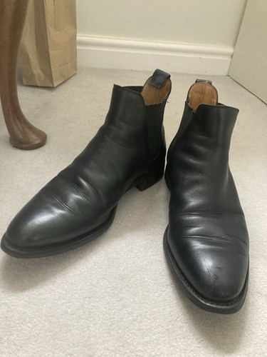 Crockett jones black leather - crockett,